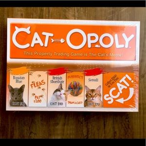 Cat Opoly board game BRAND NEW NEVER OPENED